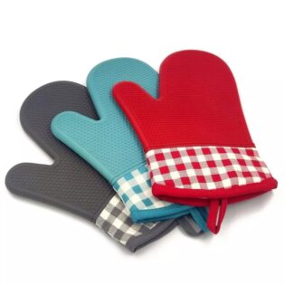 Silicon oven gloves 2pcs