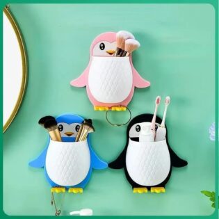 Creative penguin holder
