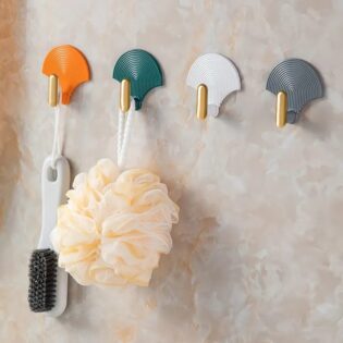 4pcs Punch-Free Wall Hanging Hooks