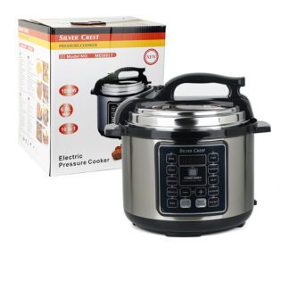 6 Litre Silver Crest Electric Pressure Cooker