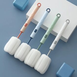 Removable sponge brush