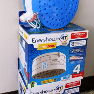 Hot water shower head