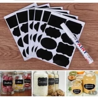 Pantry Sticker Labels