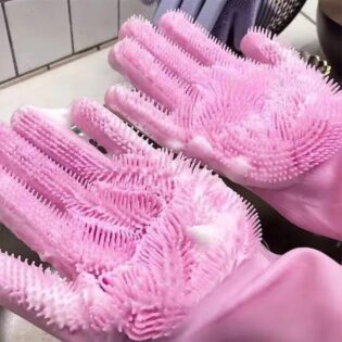Silicon oven gloves