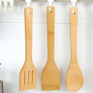 7pc bamboo mwiko set