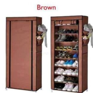 👆🏿 single colloums metallic shoeracks