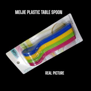 12pcs MEIJIE Plastic table spoon