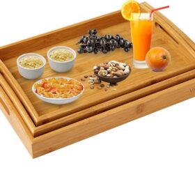 High Quality Multifunctional Bamboo Serving Trays
