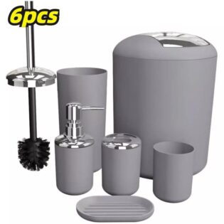 *6Pcs Bathroom Accessories Set