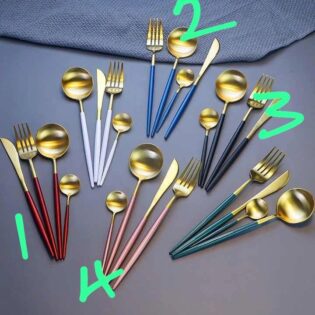 24 pcs cutlery set