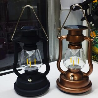 Vintage Portable Solar Lantern