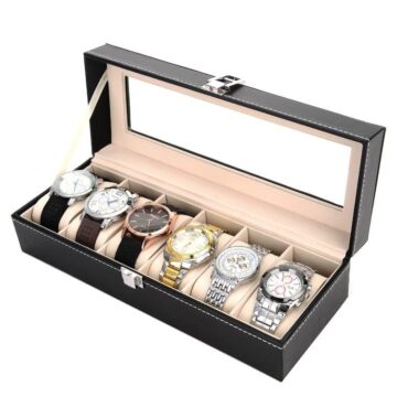 *6 Slots Watch Organizer/Storage Box – Product insights and advice