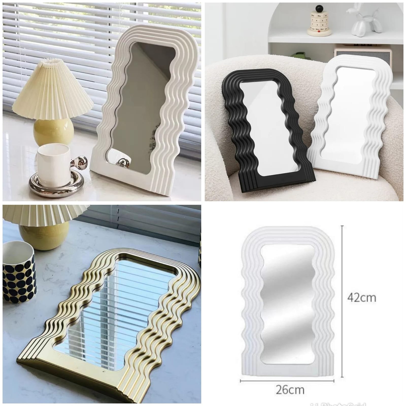 Table top wavy mirror – Product insights and advice