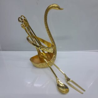 *Swan-shaped spoon holder