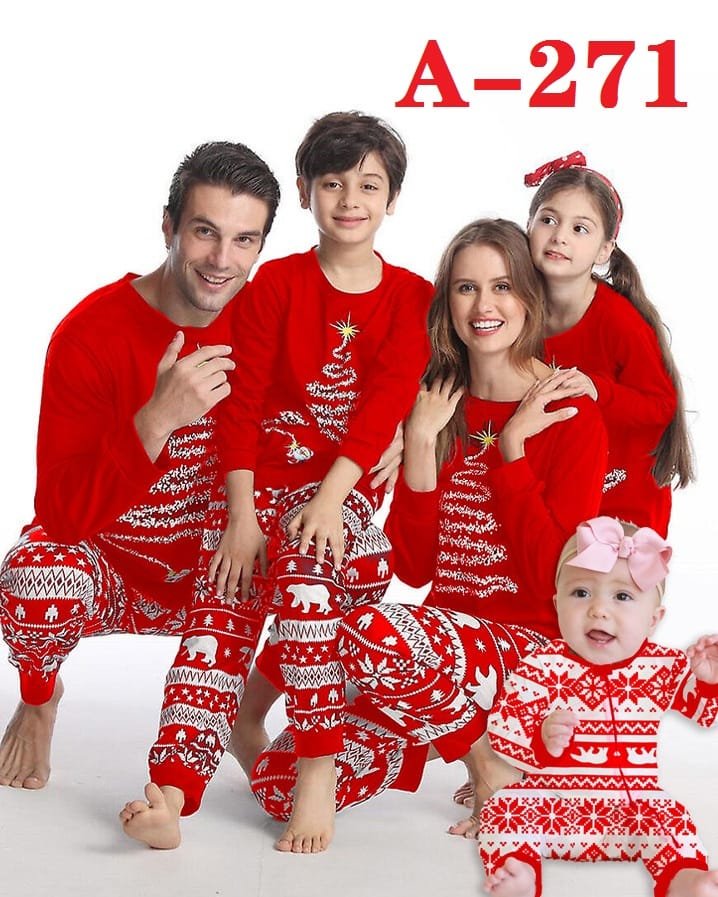 *Christmas pajamas outfit for both Adults &kids pyjamas set(top+pant)* – Product insights and advice