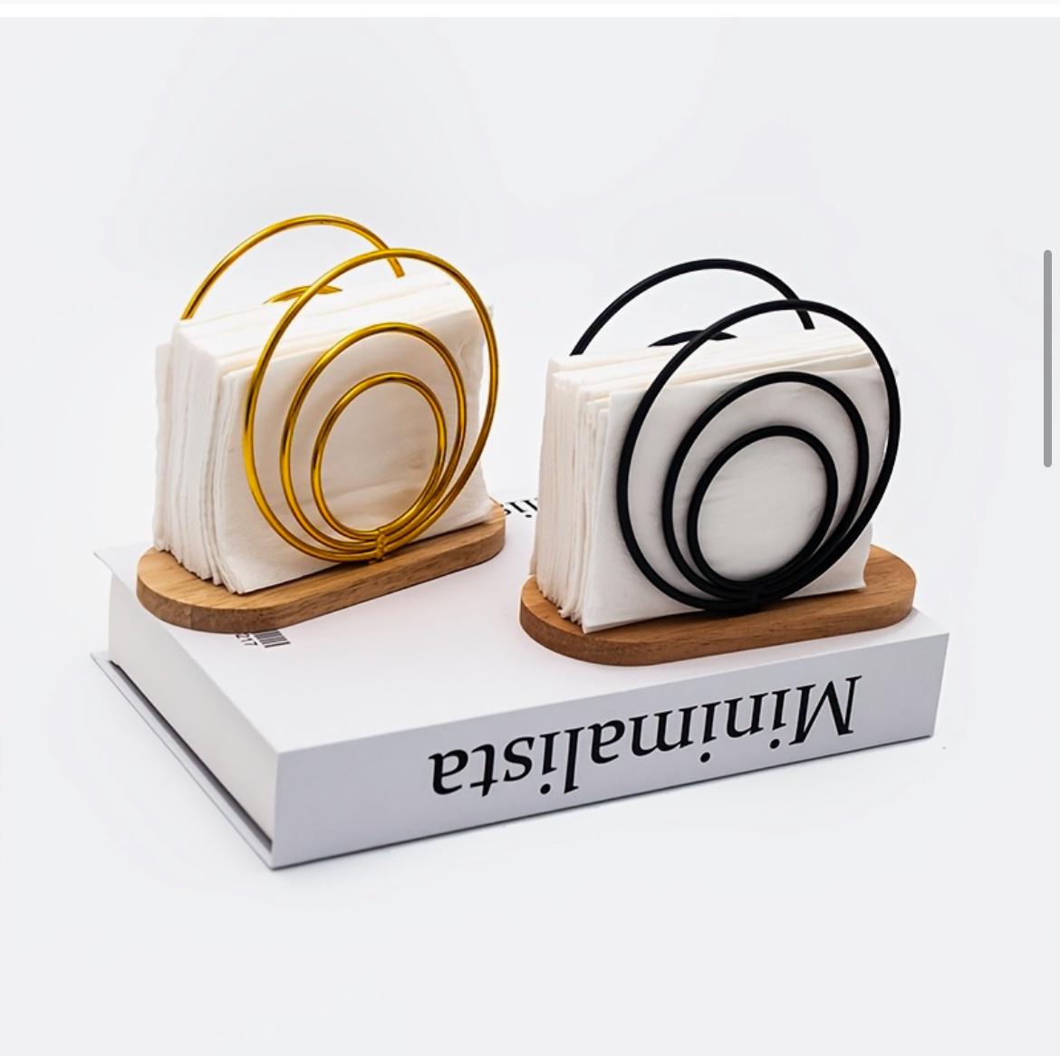 Elegant Metal Napkin Holders with Wooden Base – Product insights and advice