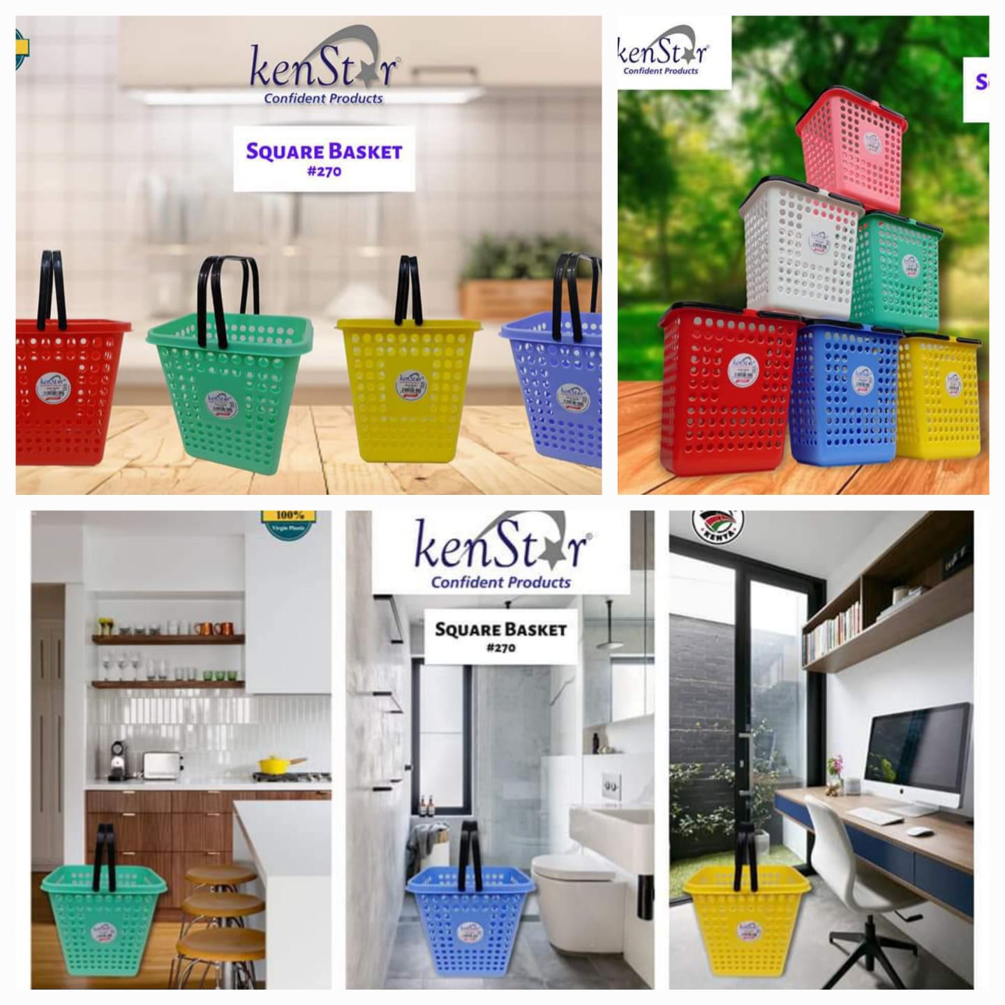 Kenstar plastic Square multi-purpose basket – Product insights and advice