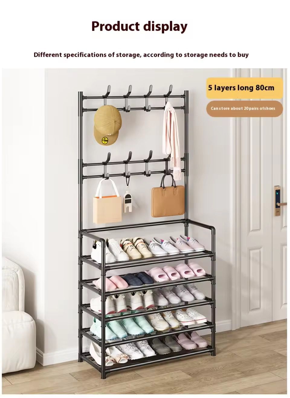 Strong metallic 5 layer SHOE RACK ORGANIZER – Product insights and advice