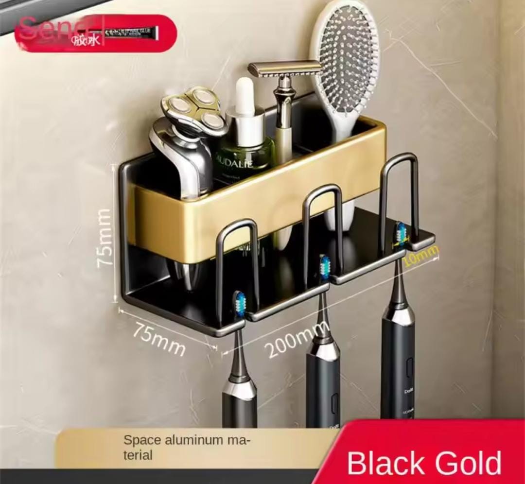 Metallic wall mounted tooth brush/paste holder – Product insights and advice