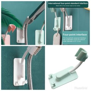 360 degrees adjustable shower head holder