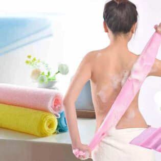 Stretchable Shower Back Washcloth