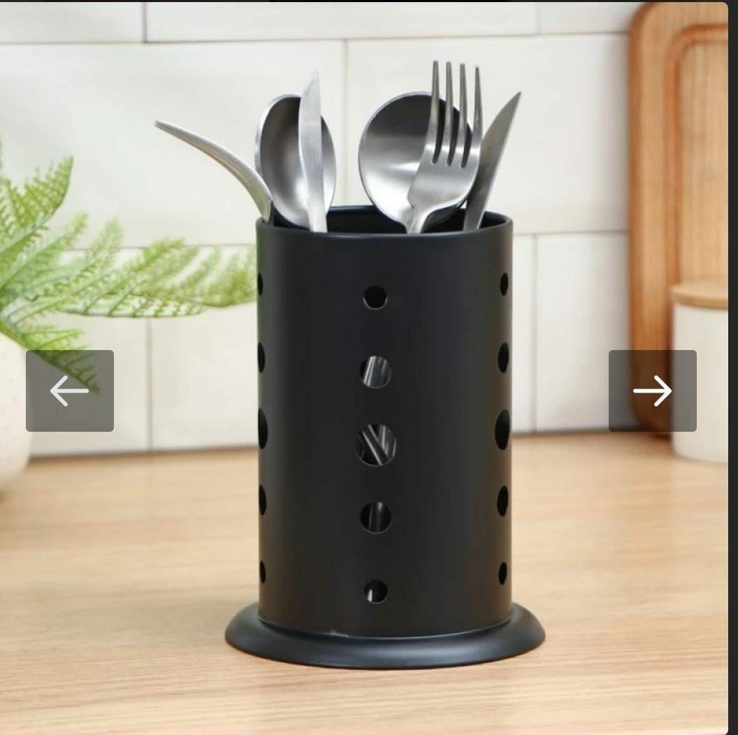 Black stainless steel cutlery holder – Product insights and advice