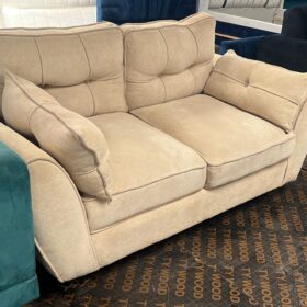 2 Seater modern butterfly Sofa Design made with Plush Spring cushions Customizable to High density cushions