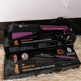 Nunix professional ceramic hair straightener