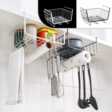 Kitchen Cabinet Under Shelf Double-layer Storage Rack – Product insights and advice