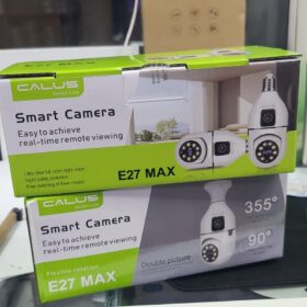 CALUS Wireless dual lens wifi bulb camera two way audio