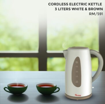 RM591 Ramtons Cordless Kettle 3Ltrs – Product insights and advice