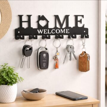 Black metal wall-mounted key holder – Product insights and advice