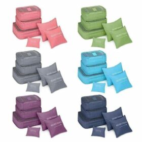 6pcs Luggage Travel Organizers For Suitcase