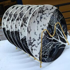 *Set of 6 Tree Plates….*