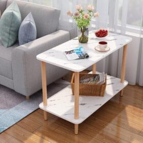 *Nordic Style Rectangular Coffee Table