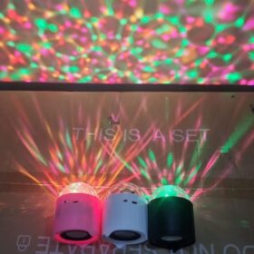 *💥RECHARGEABLE Portable controlled bluetooth speaker mini music magic lamp 6w