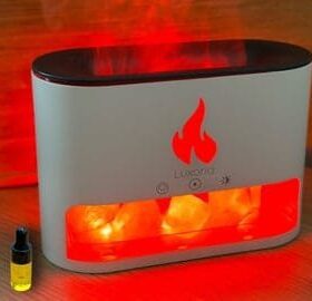 *🔥💥10W salt stone fire place aroma diffuser humidifier